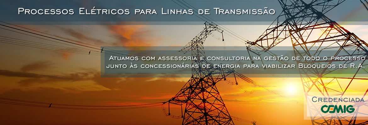 Processos elétricos para linhas de transmissão