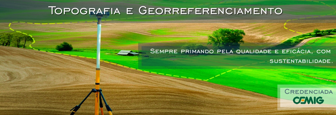 Banner Topografia e Georreferenciamento