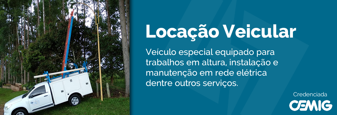 Banner locação de carro